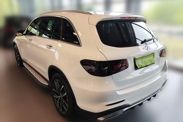 Used Mercedes-Benz GLC 2022 Second Facelift GLC 260 L 4MATIC Luxury Edition Rear Left 45 Deg