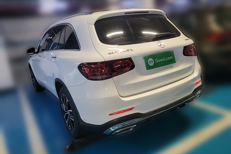 Used Mercedes-Benz GLC 2022 Second Facelift GLC 260 L 4MATIC Luxury Edition Rear Left 45 Deg