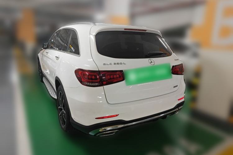 Used Mercedes-Benz GLC 2022 Second Facelift GLC 260 L 4MATIC Luxury Edition Rear Left 45 Deg