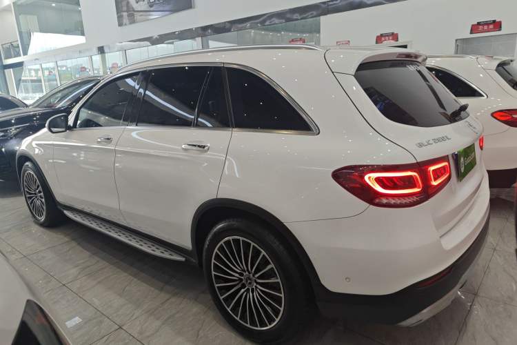 Used Mercedes-Benz GLC 2022 Second Facelift GLC 260 L 4MATIC Dynamic Edition Rear Left 45 Deg