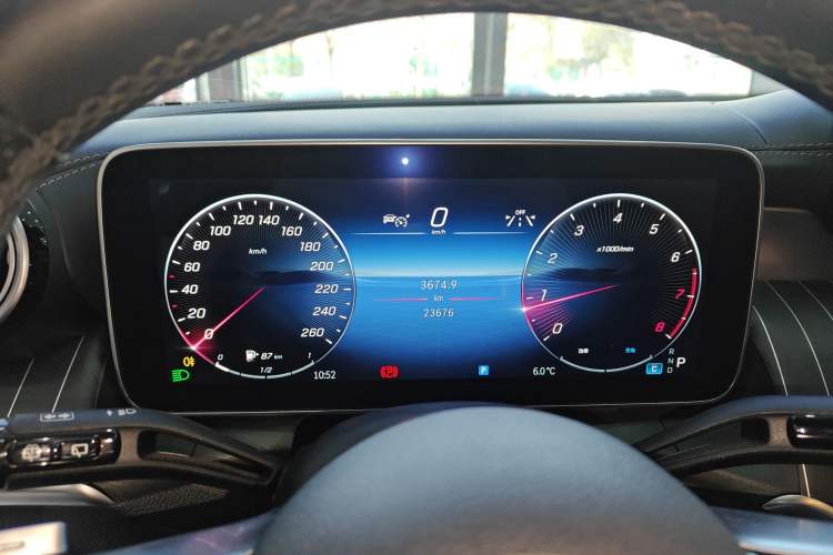Used Mercedes-Benz GLC 2023 GLC 260 L 4MATIC Luxury Model 5 Seats Instrument Cluster