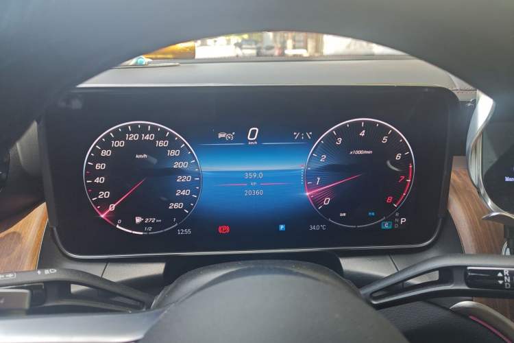 Used Mercedes-Benz GLC 2024 GLC 300 L 4MATIC Dynamic Edition 5-seater Instrument Cluster