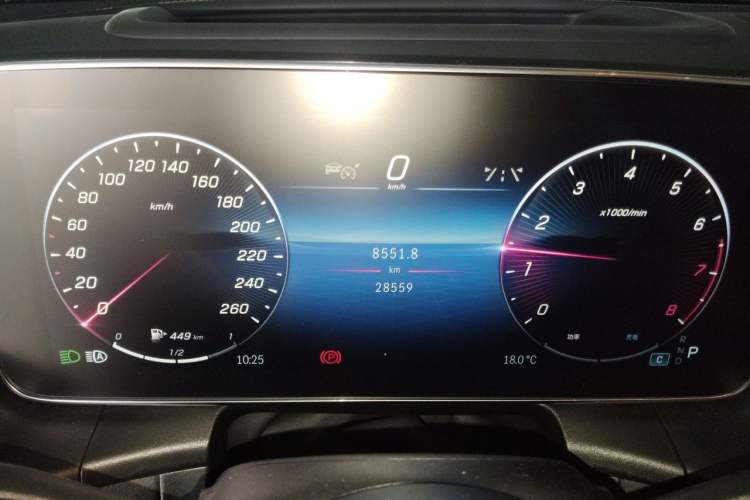 Used Mercedes-Benz GLC 2024 GLC 300 L 4MATIC Luxury Model 5 Seats Instrument Cluster