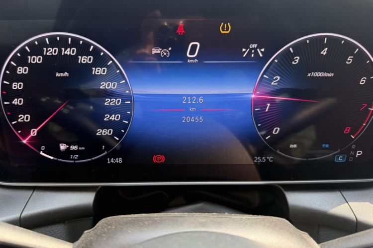 Used Mercedes-Benz GLC 2024 Refreshed GLC 300 L 4MATIC Dynamic Version 5 Seats Odometer Close Up
