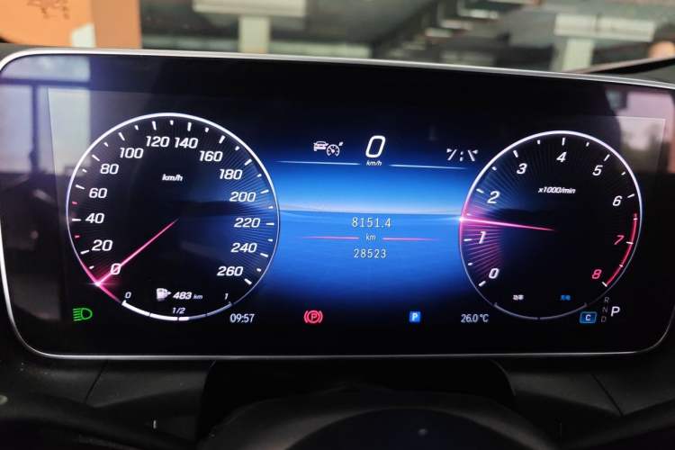 Used Mercedes-Benz GLC 2024 GLC 300 L 4MATIC Dynamic Edition 5-seater Instrument Cluster