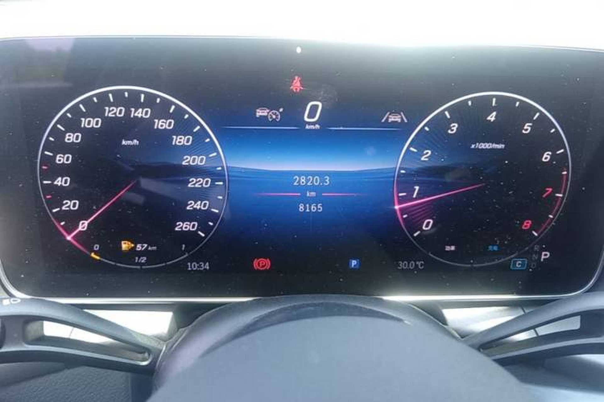 Used Mercedes-Benz GLC 2025 Refreshed GLC 300 L 4MATIC Dynamic Version 5 Seats Instrument Cluster