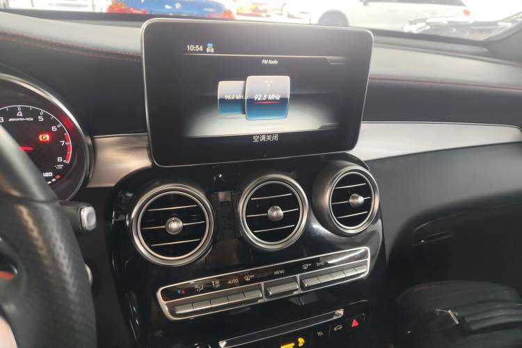 Used Mercedes-Benz GLC AMG 2017 AMG GLC 43 4MATIC Audio And AC Panel