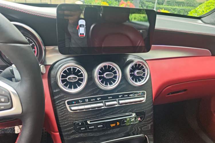 Used Mercedes-Benz GLC AMG 2017 AMG GLC 43 4MATIC Audio And AC Panel