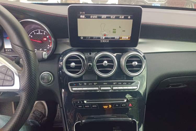 Used Mercedes-Benz GLC AMG 2017 AMG GLC 43 4MATIC Audio And AC Panel