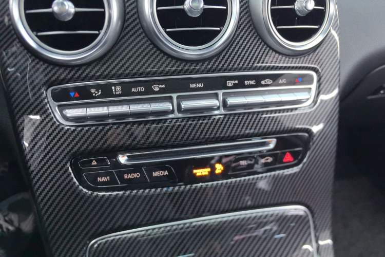 Used Mercedes-Benz GLC AMG 2017 AMG GLC 43 4MATIC Audio And AC Panel