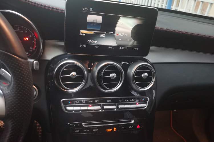 Used Mercedes-Benz GLC AMG 2017 AMG GLC 43 4MATIC Audio And AC Panel