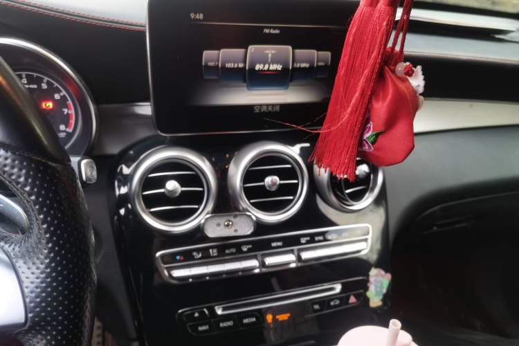 Used Mercedes-Benz GLC AMG 2017 AMG GLC 43 4MATIC Special Edition Audio And AC Panel