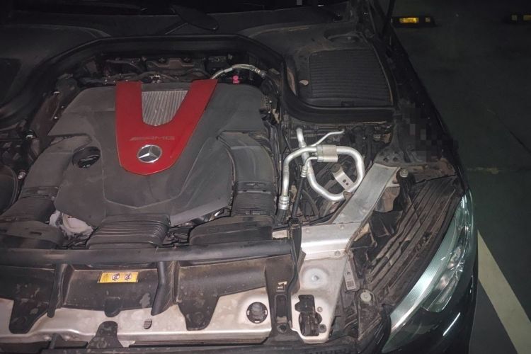 Used Mercedes-Benz GLC AMG 2017 AMG GLC 43 4MATIC Special Edition Engine Bay Left