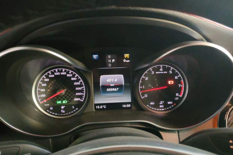 Used Mercedes-Benz GLC AMG 2017 AMG GLC 43 4MATIC Special Edition Instrument Cluster