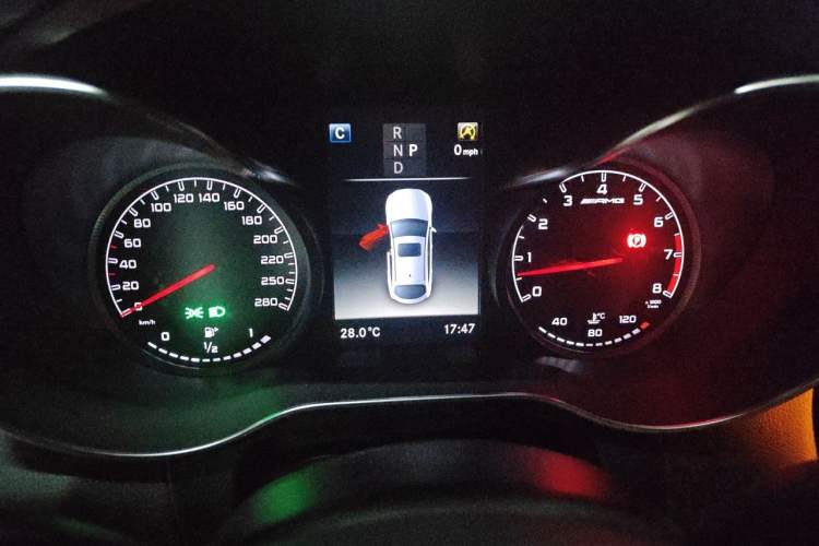 Used Mercedes-Benz GLC AMG 2017 AMG GLC 43 4MATIC Special Edition Instrument Cluster