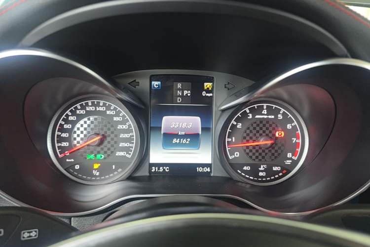 Used Mercedes-Benz GLC AMG 2017 AMG GLC 43 4MATIC Special Edition Instrument Cluster