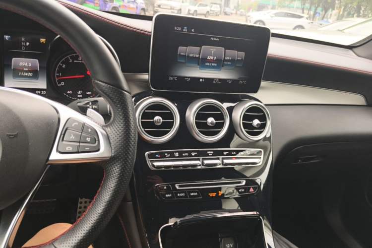 Used Mercedes-Benz GLC AMG 2017 AMG GLC 43 4MATIC Audio And AC Panel