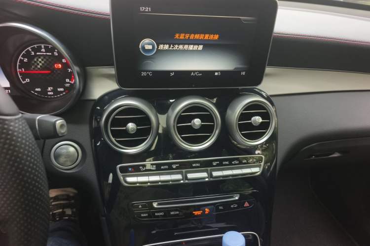 Used Mercedes-Benz GLC AMG 2017 AMG GLC 43 4MATIC Audio And AC Panel