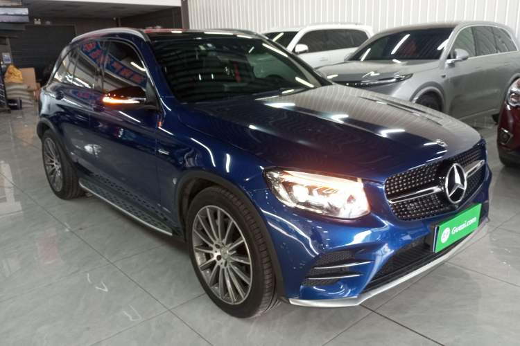 Used Mercedes-Benz GLC AMG 2017 AMG GLC 43 4MATIC Front Right 45 Deg