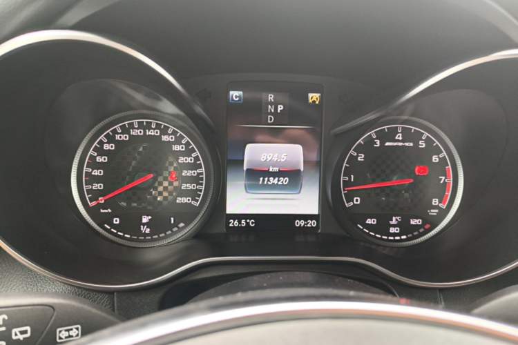 Used Mercedes-Benz GLC AMG 2017 AMG GLC 43 4MATIC Instrument Cluster