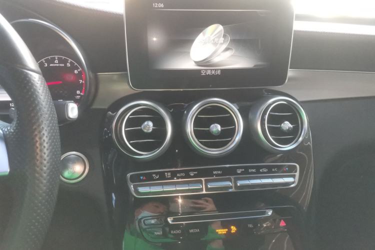 Used Mercedes-Benz GLC AMG 2017 AMG GLC 43 4MATIC Audio And AC Panel