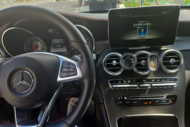 Used Mercedes-Benz GLC AMG 2017 AMG GLC 43 4MATIC Special Edition Audio And AC Panel