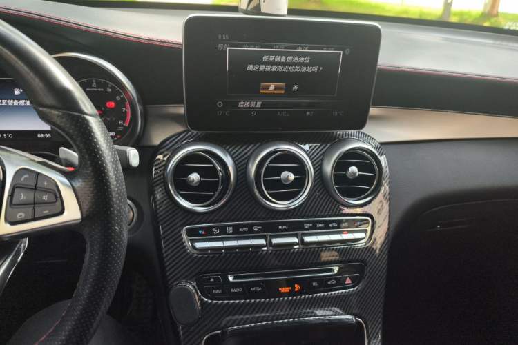 Used Mercedes-Benz GLC AMG 2017 AMG GLC 43 4MATIC Audio And AC Panel