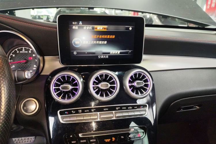 Used Mercedes-Benz GLC AMG 2017 AMG GLC 43 4MATIC Audio And AC Panel