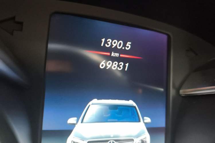 Used Mercedes-Benz GLC AMG 2017 AMG GLC 43 4MATIC Odometer Close Up
