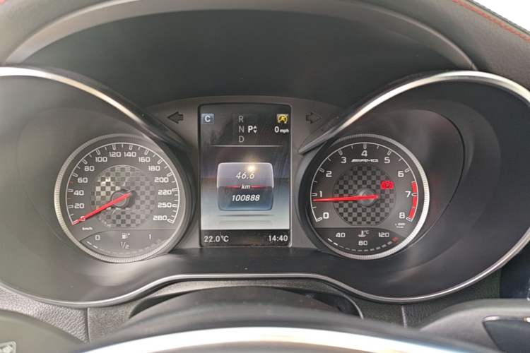 Used Mercedes-Benz GLC AMG 2017 AMG GLC 43 4MATIC Special Edition Instrument Cluster