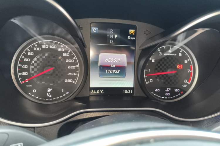 Used Mercedes-Benz GLC AMG 2017 AMG GLC 43 4MATIC Instrument Cluster
