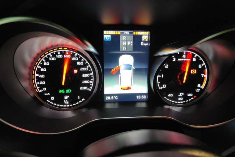 Used Mercedes-Benz GLC AMG 2017 AMG GLC 43 4MATIC Special Edition Instrument Cluster