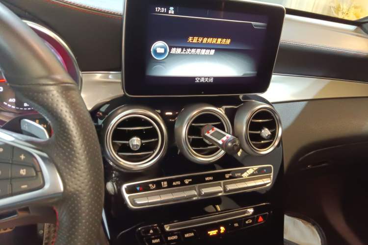 Used Mercedes-Benz GLC AMG 2017 AMG GLC 43 4MATIC Audio And AC Panel