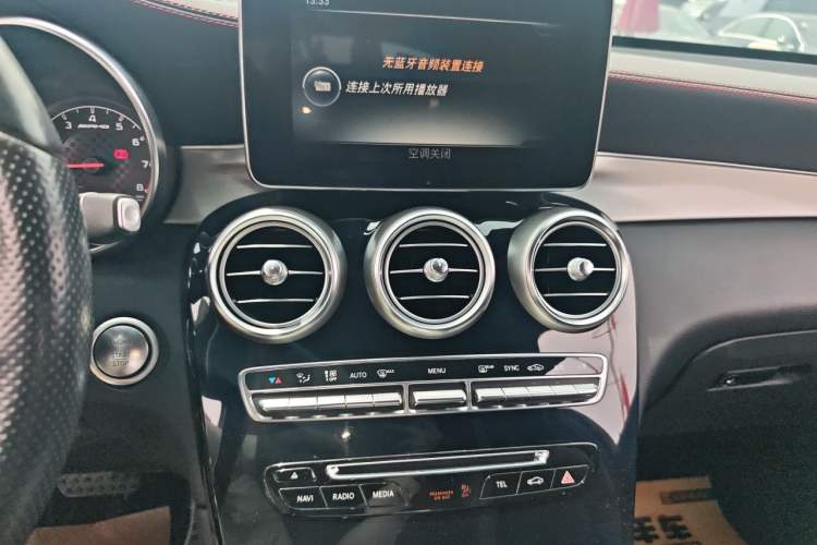 Used Mercedes-Benz GLC AMG 2017 AMG GLC 43 4MATIC Audio And AC Panel