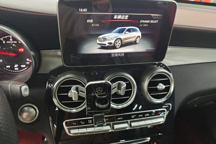Used Mercedes-Benz GLC AMG 2017 AMG GLC 43 4MATIC Audio And AC Panel