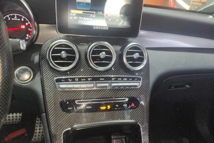 Used Mercedes-Benz GLC AMG 2018 AMG GLC 63 4MATIC+ Audio And AC Panel