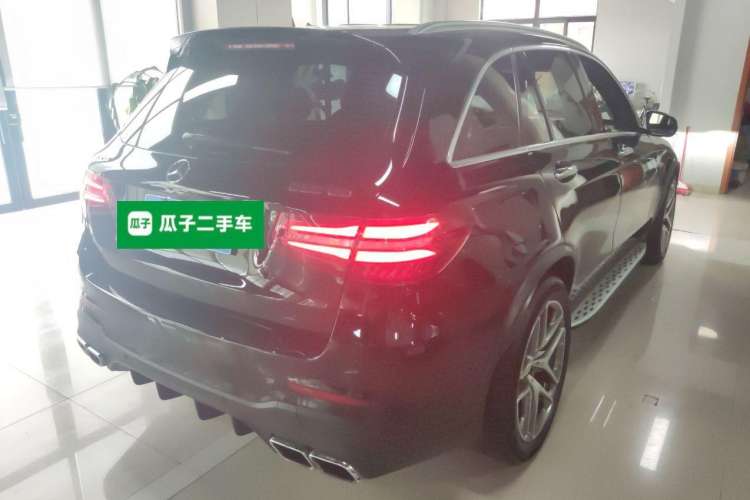 Used Mercedes-Benz GLC AMG 2018 AMG GLC 63 4MATIC+ Rear Right 45 Deg