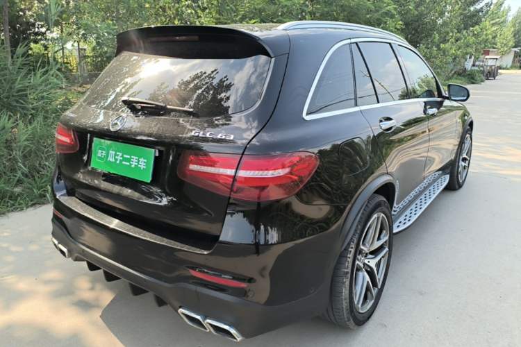Used Mercedes-Benz GLC AMG 2018 AMG GLC 63 4MATIC+ Rear Right 45 Deg