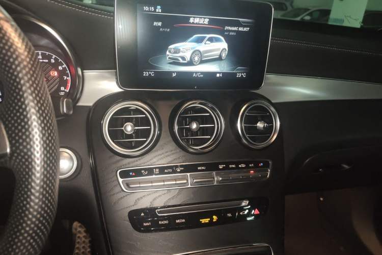 Used Mercedes-Benz GLC AMG 2018 AMG GLC 63 4MATIC+ Audio And AC Panel