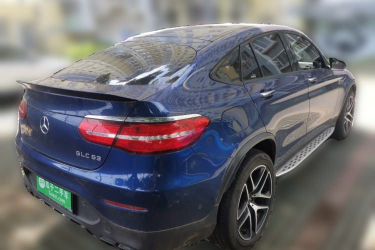 Used Mercedes-Benz GLC AMG 2018 AMG GLC 63 4MATIC+ Rear Right 45 Deg