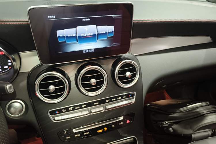 Used Mercedes-Benz GLC AMG 2018 AMG GLC 63 4MATIC+ Audio And AC Panel