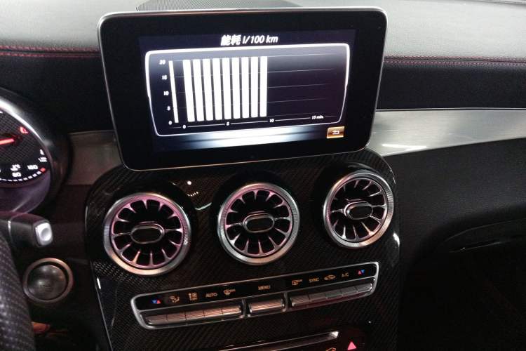 Used Mercedes-Benz GLC AMG 2018 AMG GLC 63 4MATIC+ Audio And AC Panel