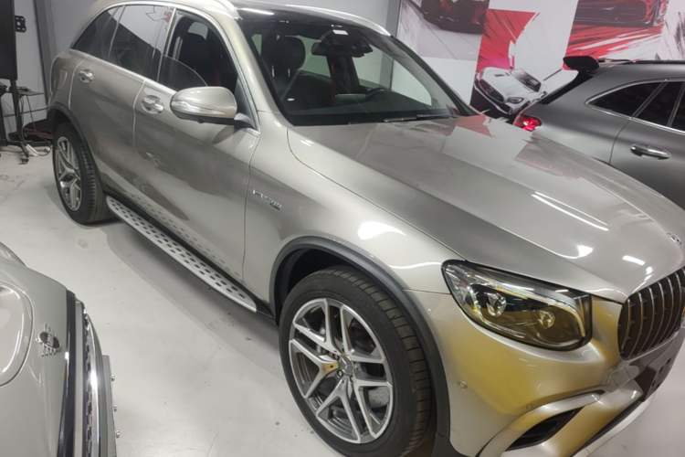 Used Mercedes-Benz GLC AMG 2018 AMG GLC 63 4MATIC+ Front Right 45 Deg