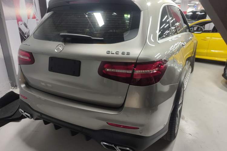 Used Mercedes-Benz GLC AMG 2018 AMG GLC 63 4MATIC+ Rear Right 45 Deg