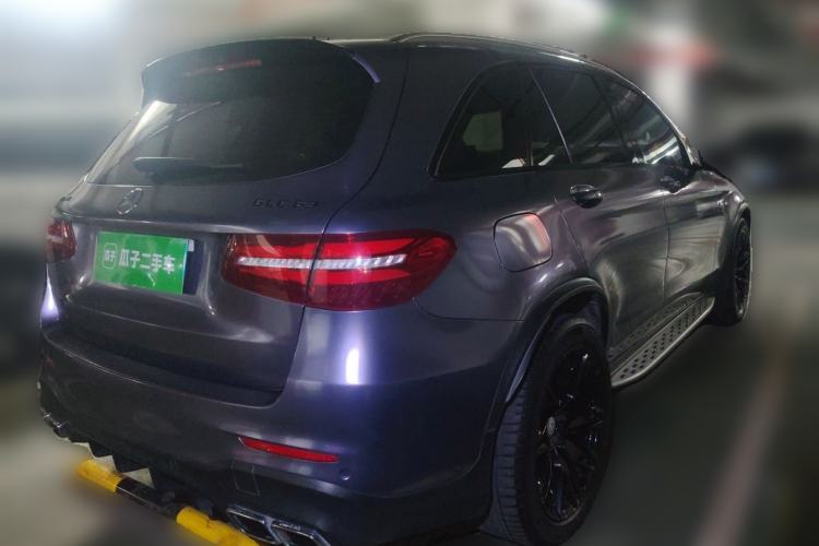 Used Mercedes-Benz GLC AMG 2018 AMG GLC 63 4MATIC+ Rear Right 45 Deg