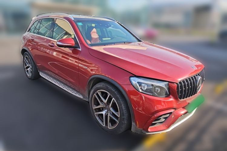 Used Mercedes-Benz GLC AMG 2018 AMG GLC 63 4MATIC+ Front Right 45 Deg