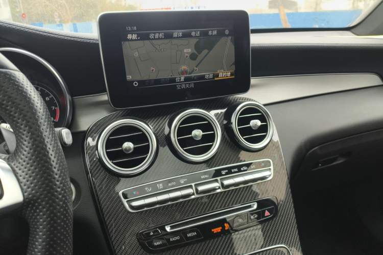 Used Mercedes-Benz GLC AMG 2018 AMG GLC 63 4MATIC+ Audio And AC Panel