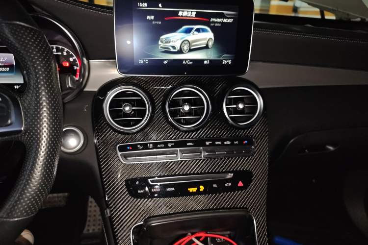 Used Mercedes-Benz GLC AMG 2018 AMG GLC 63 4MATIC+ Audio And AC Panel