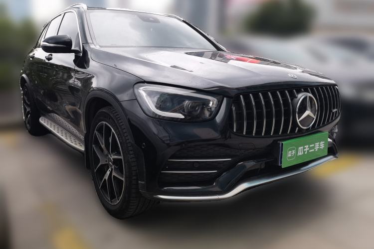 Used Mercedes-Benz GLC AMG 2020 AMG GLC 43 4MATIC Front Right 45 Deg