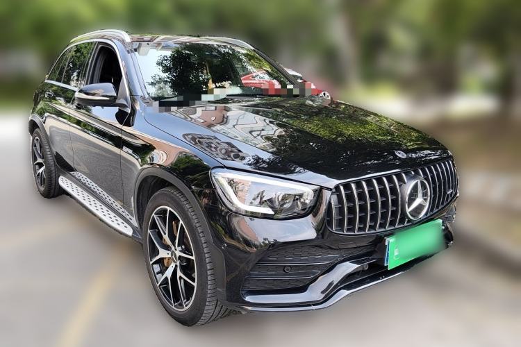 Used Mercedes-Benz GLC AMG 2020 AMG GLC 43 4MATIC Front Right 45 Deg